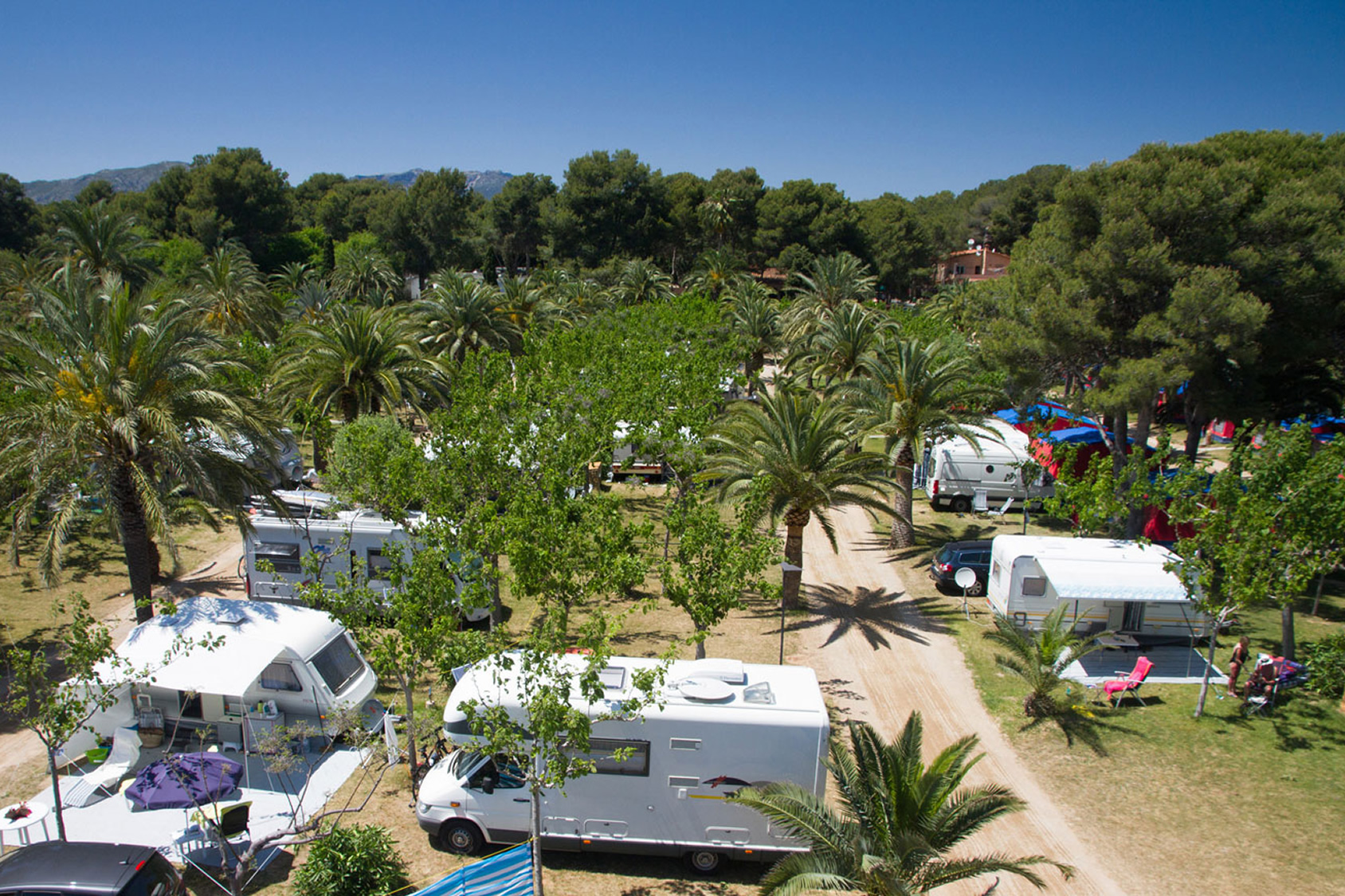 La Torre del Sol Stellplätze Camping Spanien Tarragona Montroig